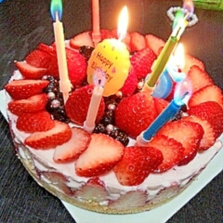 ヨーグルトと苺のババロアケーキ レシピ 作り方 By じゅん六一 楽天レシピ ヨーグルトと苺のババロアケーキ レシピ 作り方 By じゅん六一 楽天レシピ